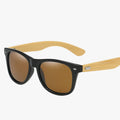 Jamari | Stilfuld træsolbrille – polariseret & UV-beskyttelse