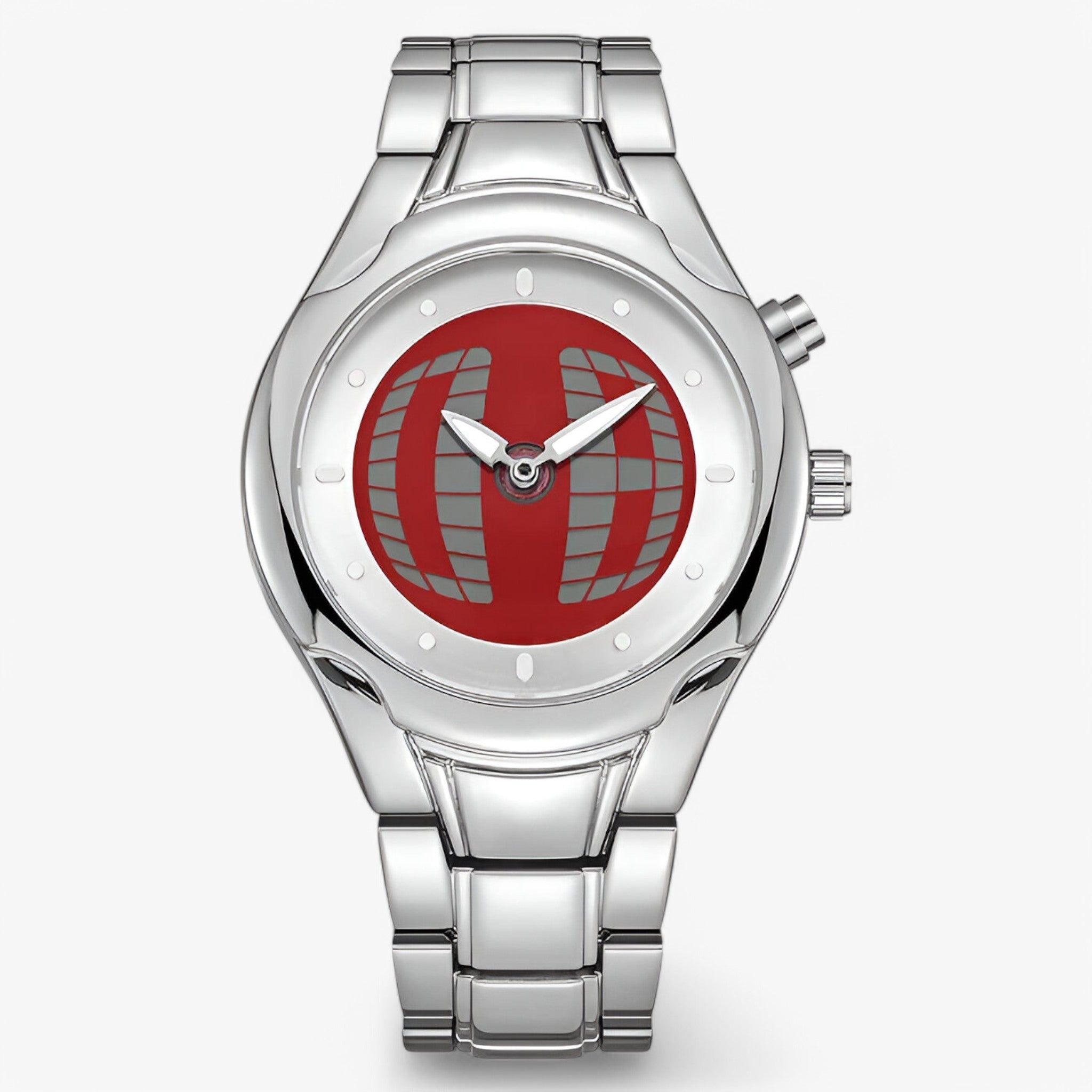 Armand | Retro ur i rustfrit stål - Rød - watches - {{ product_tags }