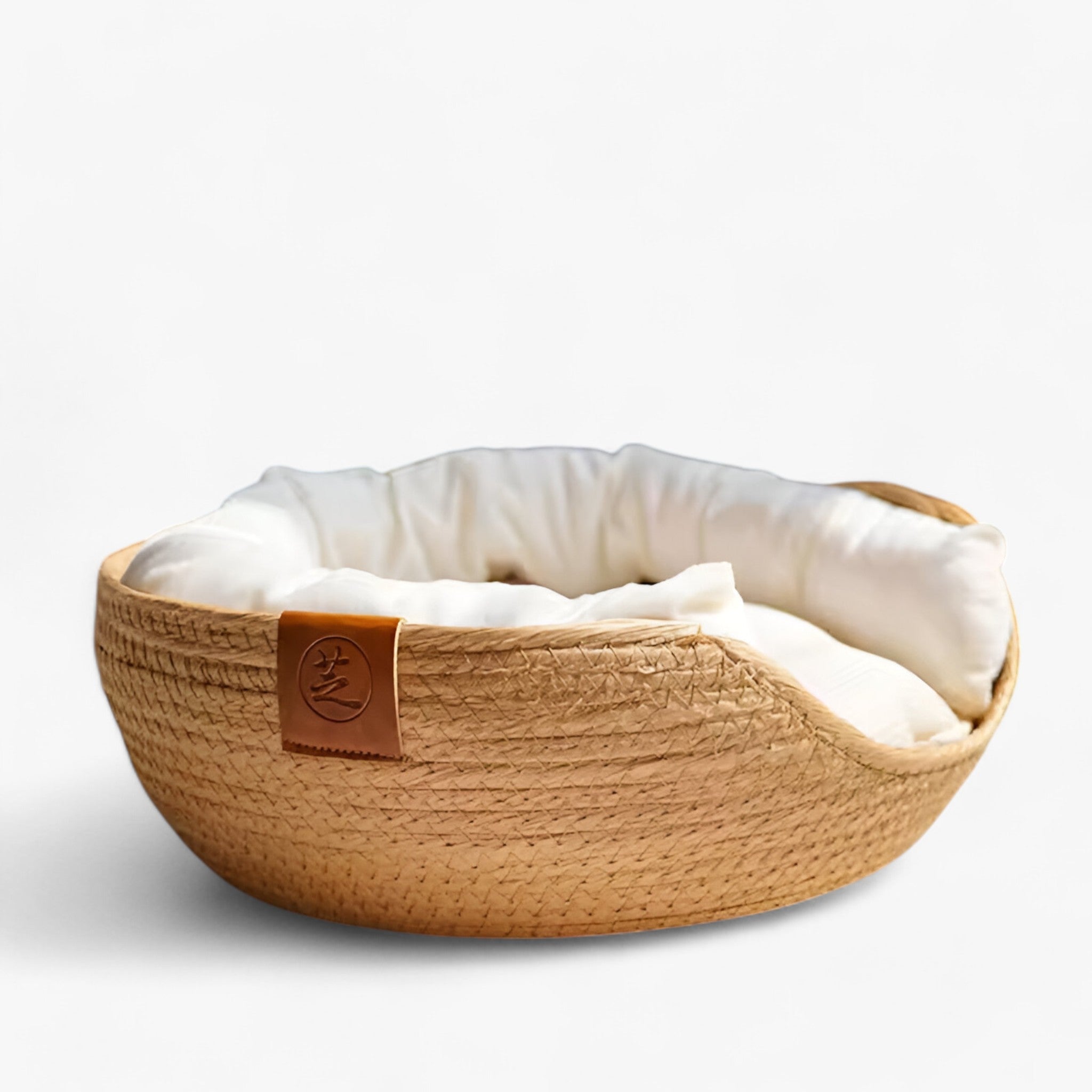 Luna Nest | Håndvævet Bambus Kæledyrsseng - - baby - {{ product_tags }