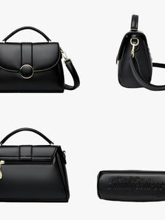 Suzy | Elegant skuldertaske med logo