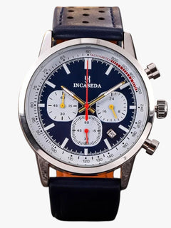 Drew | Herreur til mænd INCASEDA Quartz luksus chronograf, ultra-lystrogent og elegant