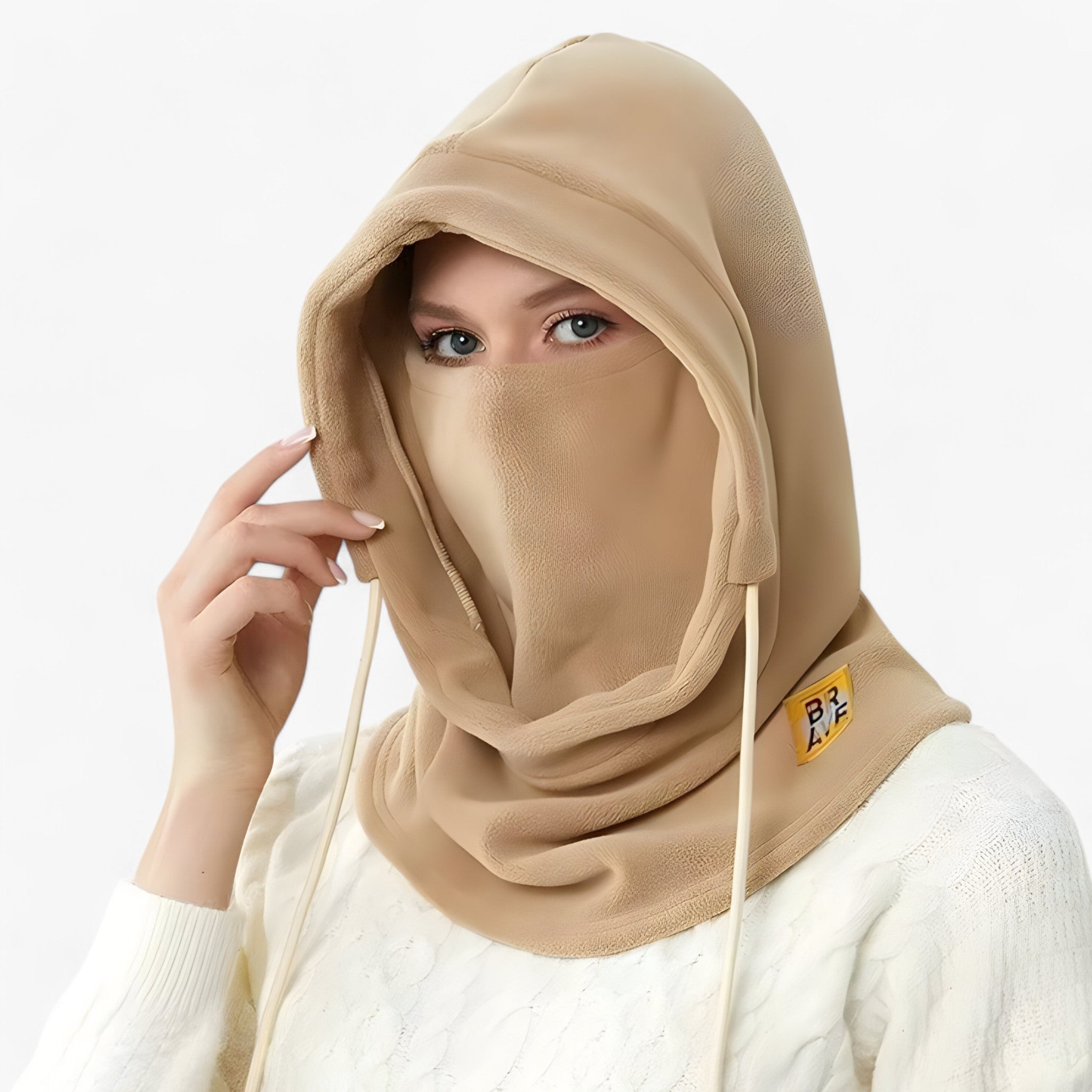 Alex | Vinterhat 3-i-1 - Beskyttelse & Komfort - khaki Én størrelse - winter - {{ product_tags }