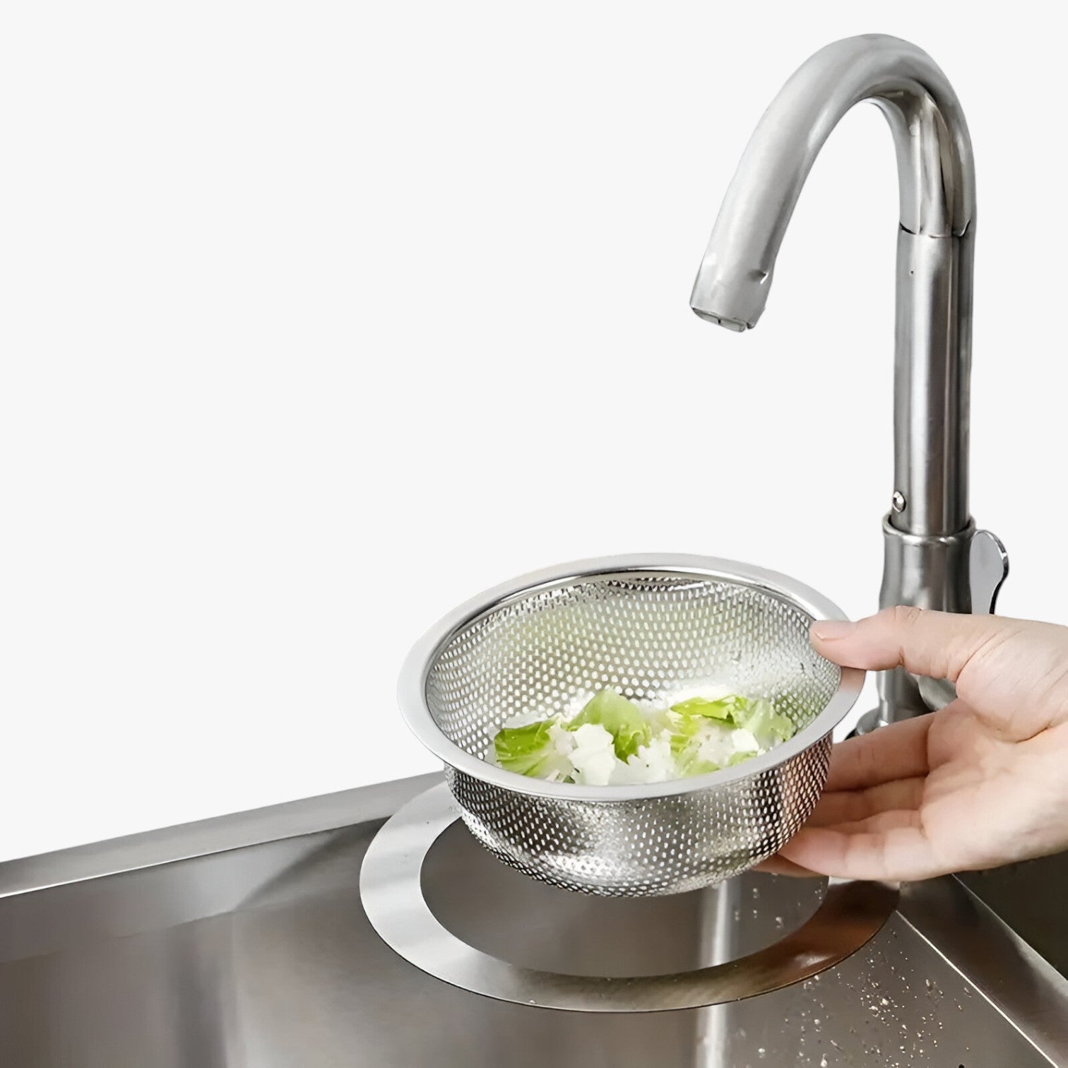 Celia | Cielo-vaskekurv i form af en svane i rustfrit stål - - house & garden - {{ product_tags }