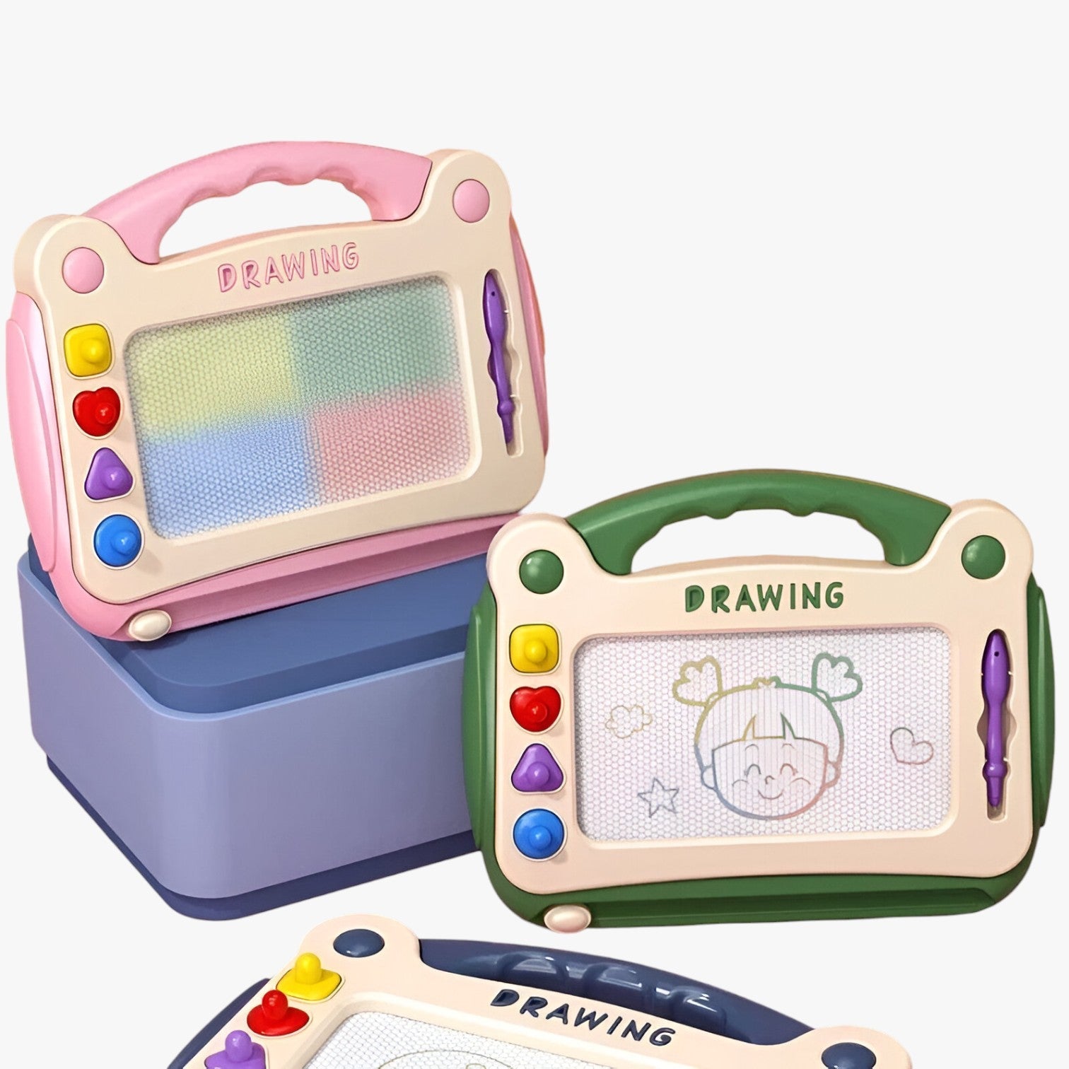 Luca | Magnetisk Tegnetavle – Kreativ og Uddannelsesmæssig Tegnebord - - baby - {{ product_tags }