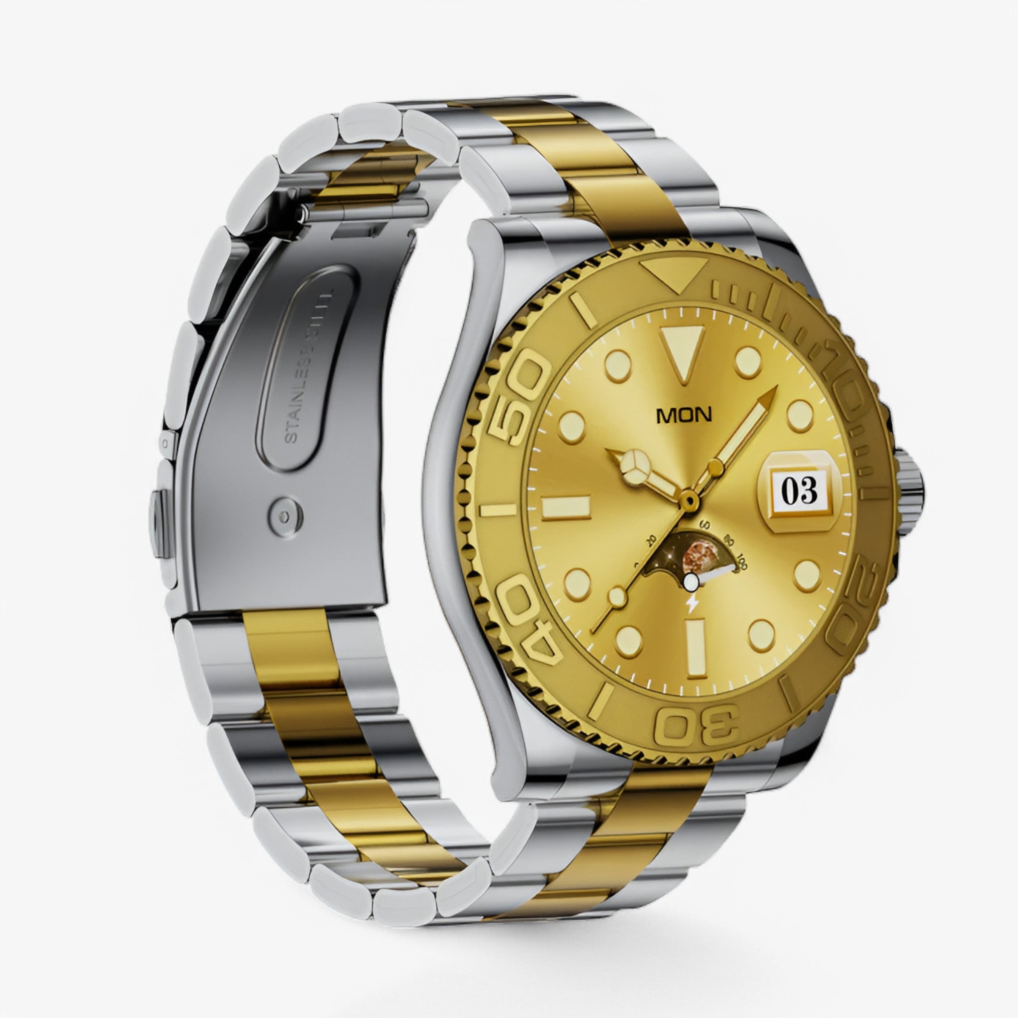Gabor | Luksus smartwatch med AMOLED-skærm - Guld - watches - {{ product_tags }