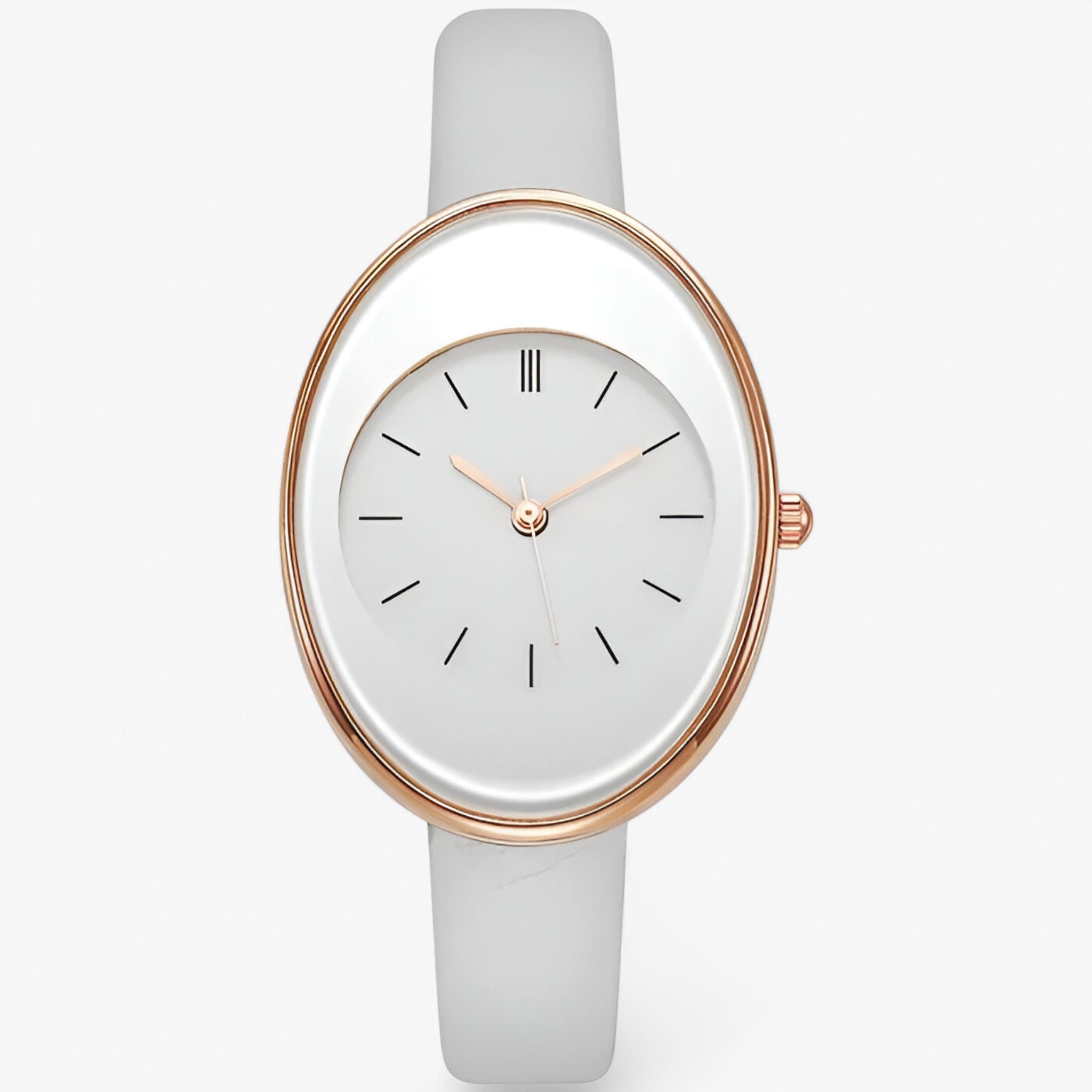 Mirella | Moderigtigt dameur med minimal rem - Hvid - watches - {{ product_tags }