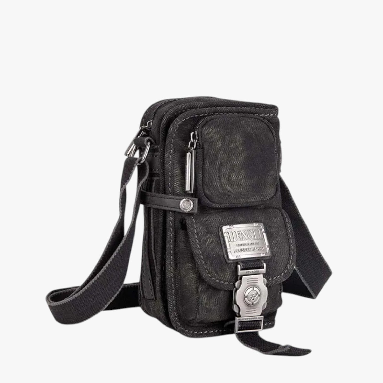 Evren | Elegant og praktisk: crossbody-tasken i vævet materiale perfekt til enhver rejse - - bags - {{ product_tags }