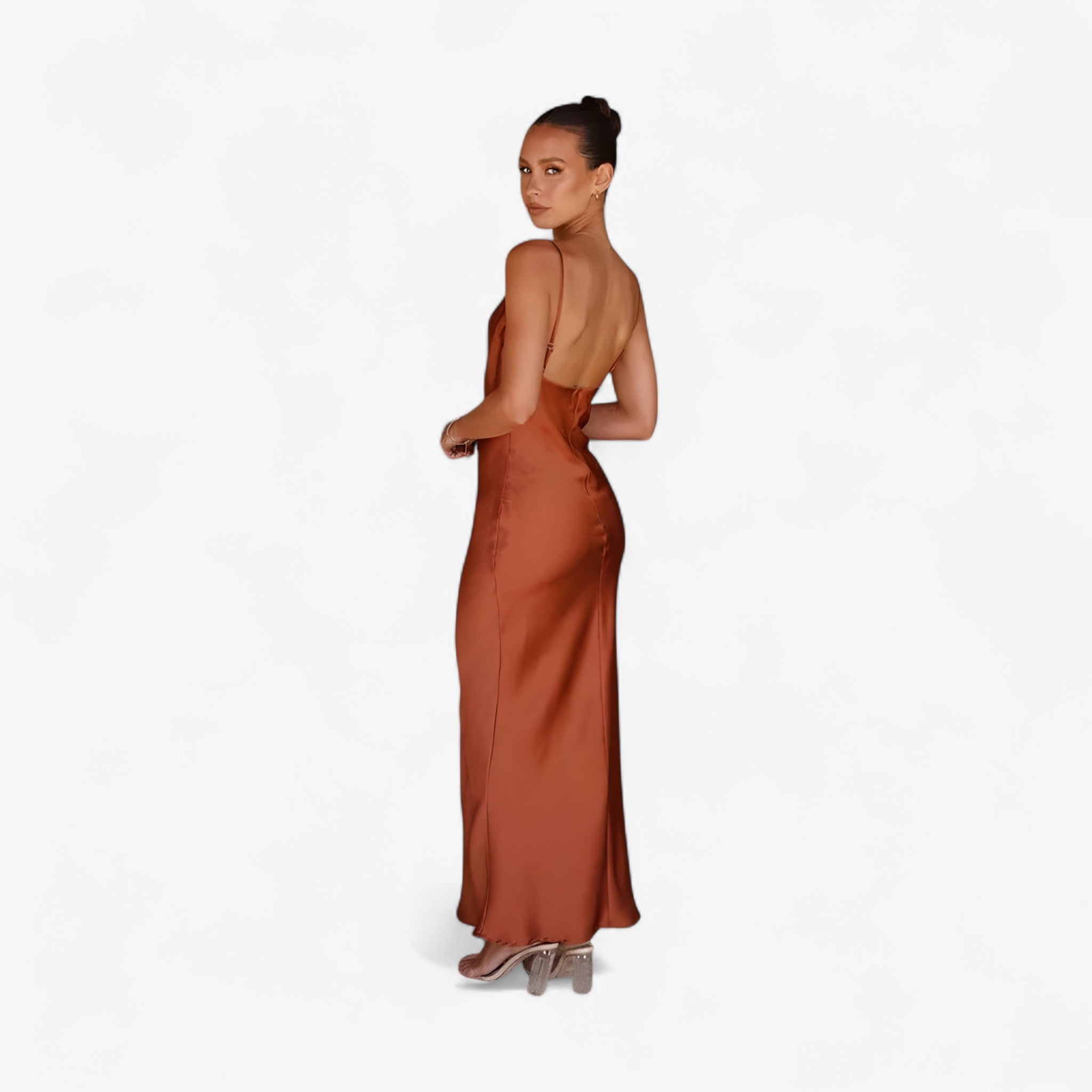 Dianne | Lang kjole i silke - - women's fashion - {{ product_tags }