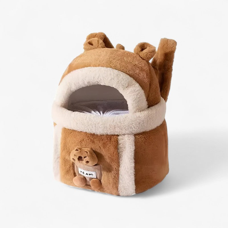 Milo | Varme Pluche Kattetransporttas – Komfortabel og Sikker til Rejse - - baby - {{ product_tags }