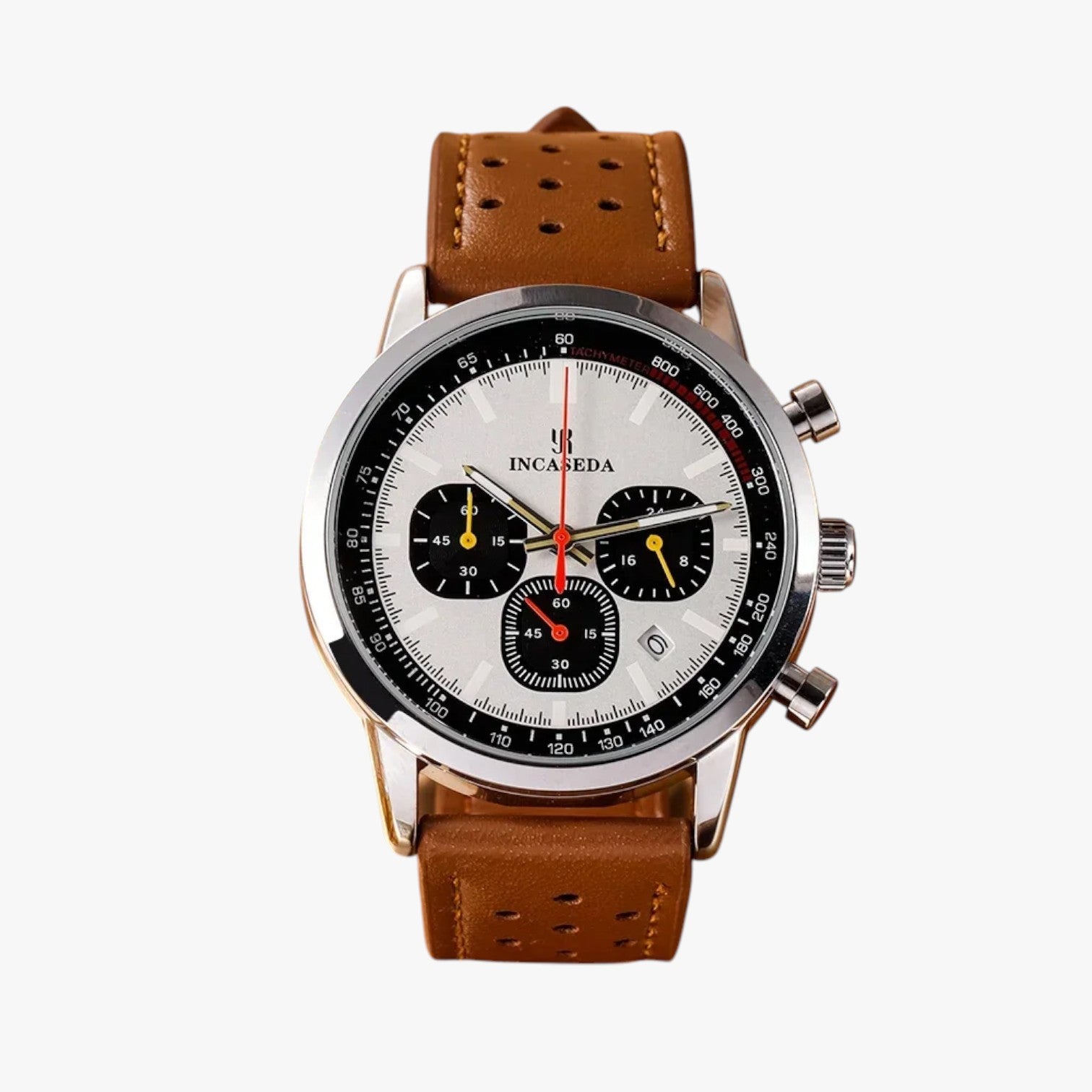 Drew | Herreur til mænd INCASEDA Quartz luksus chronograf, ultra-lystrogent og elegant - - watches - {{ product_tags }