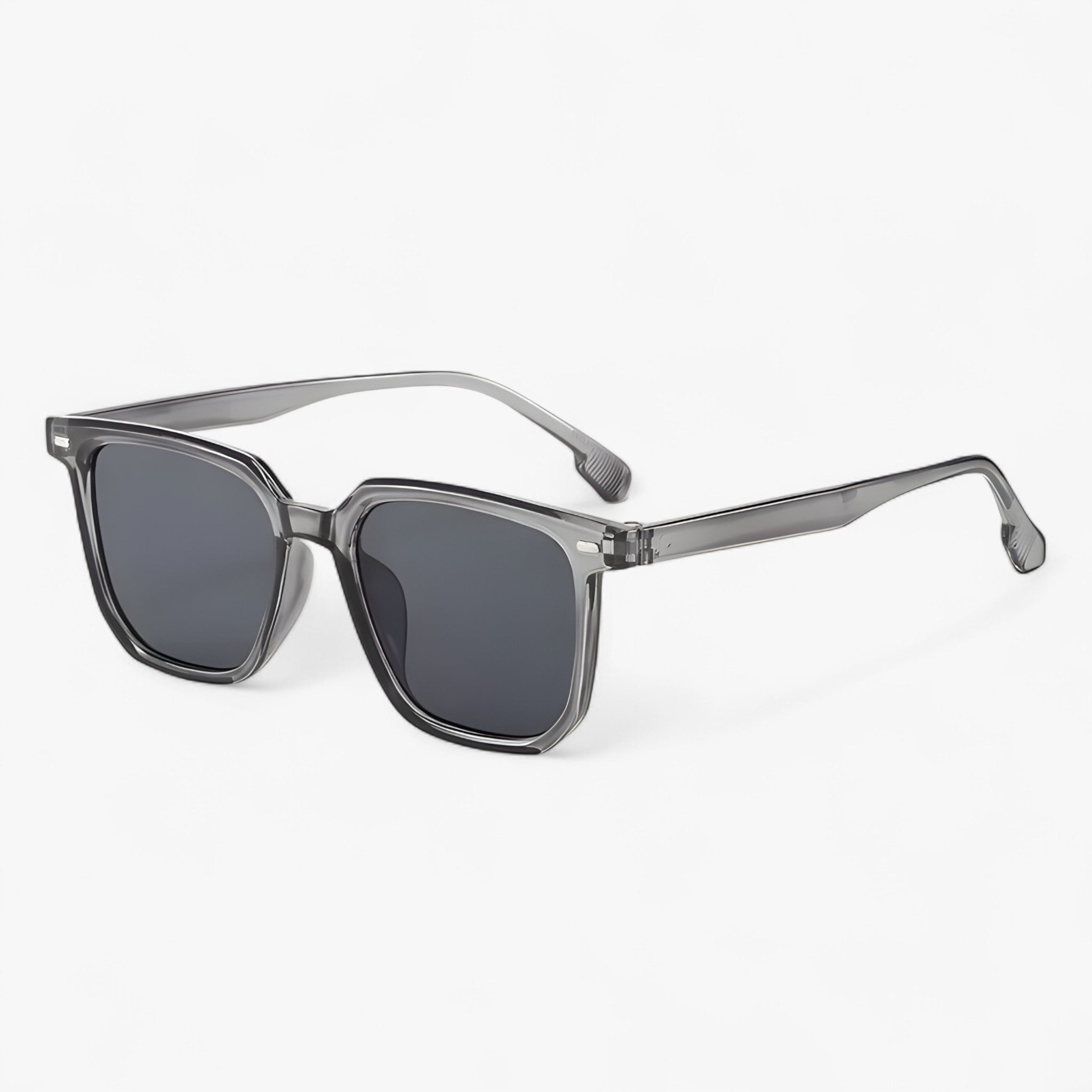 Felix | Unisex vintage firkantede solbriller i retrostil - Grå Grå Som vist - men's fashion - {{ product_tags }