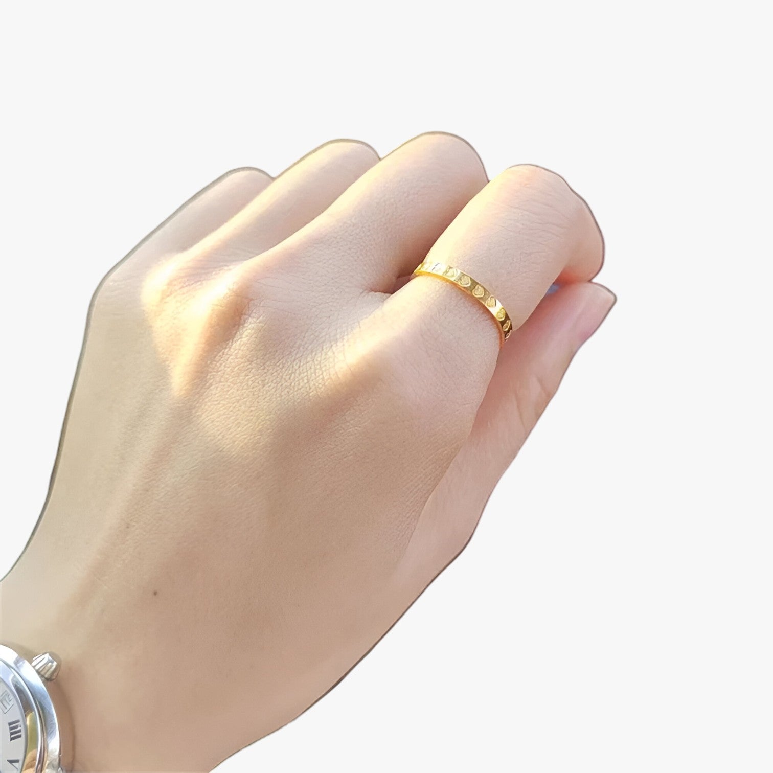 Danilyn | Blank og tidløs – Elegant guld ring til enhver lejlighed - - other - {{ product_tags }