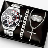 Moritz | Gold Roman Watch Set - Stylish and Complete