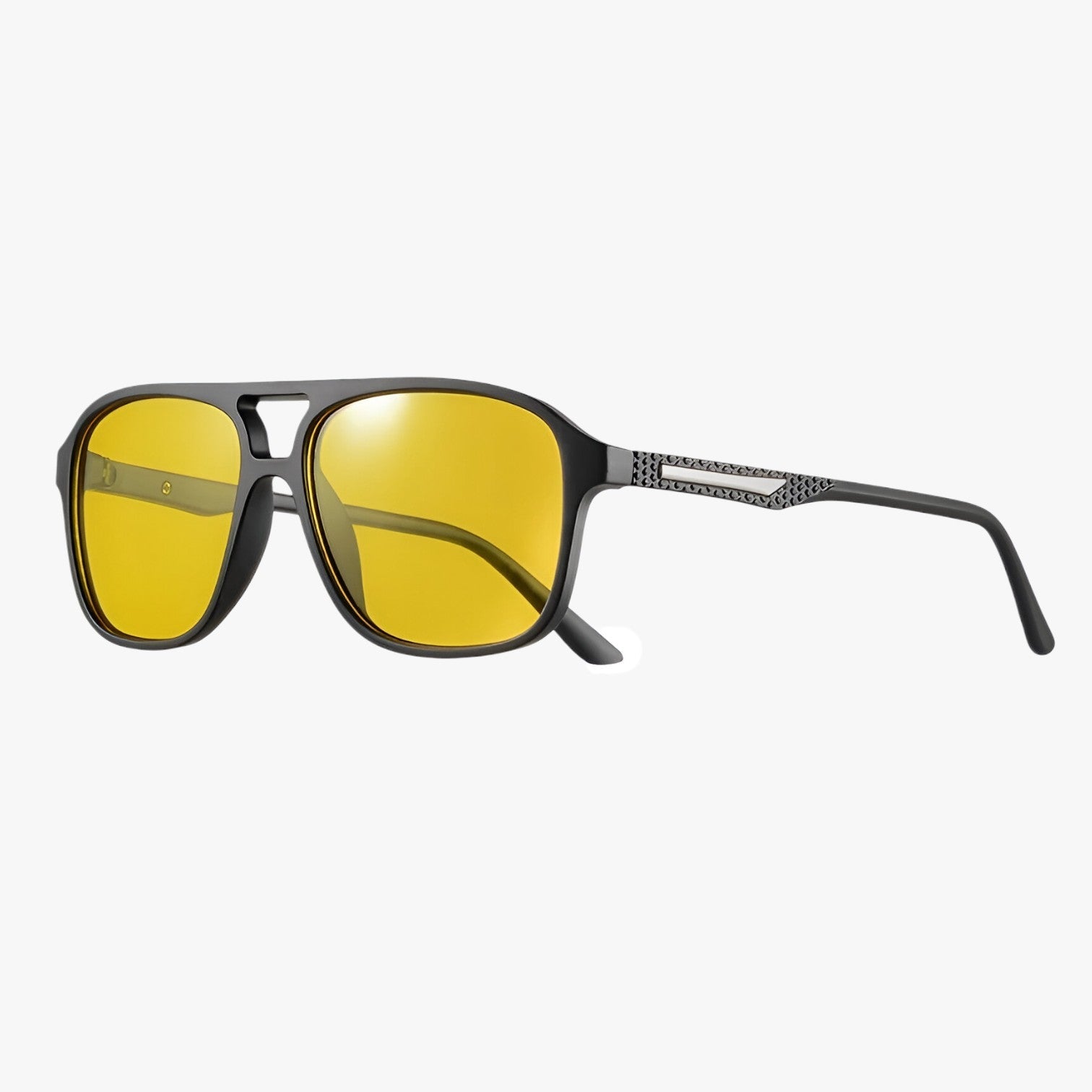 Harrison | Retro firkantede solbriller med UV400 beskyttelse og nattsyn - - watches - {{ product_tags }