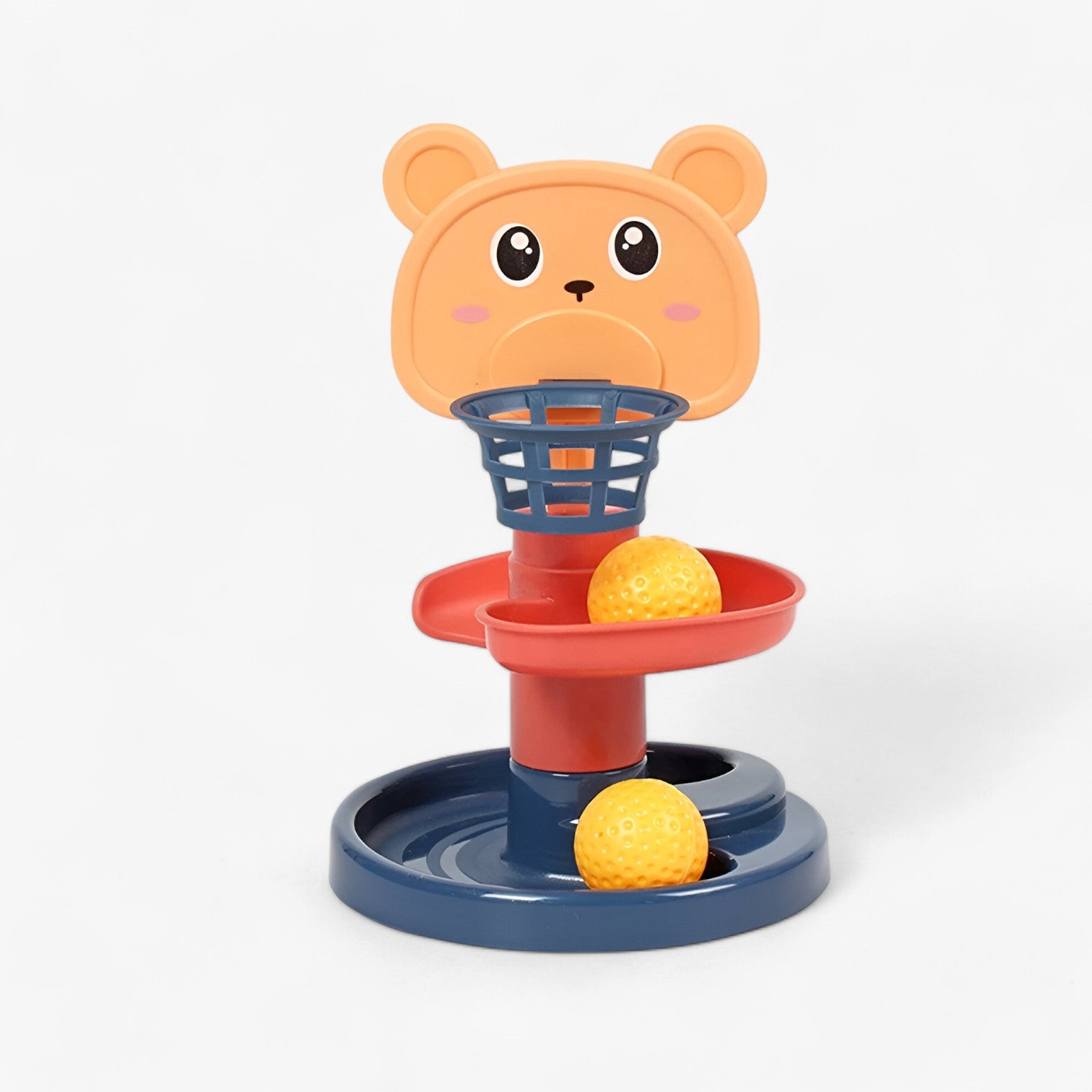 Uddannelseslegetøj til babyer | Rullende bold og stabler til tidlig læring - 2 lag - baby - {{ product_tags }