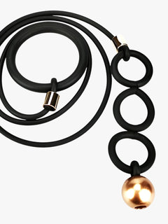 Cassidy | Elegant statement: luksuriøs justerbar kæde med store perlebedel