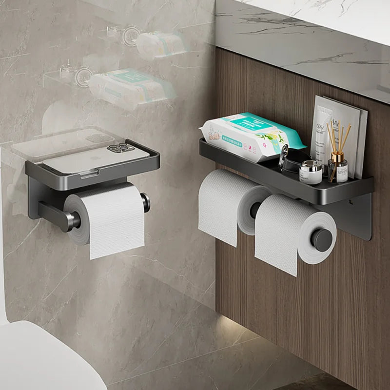 Luxe Hold - Multifunktionel toiletrulleholder - - house & garden - {{ product_tags }