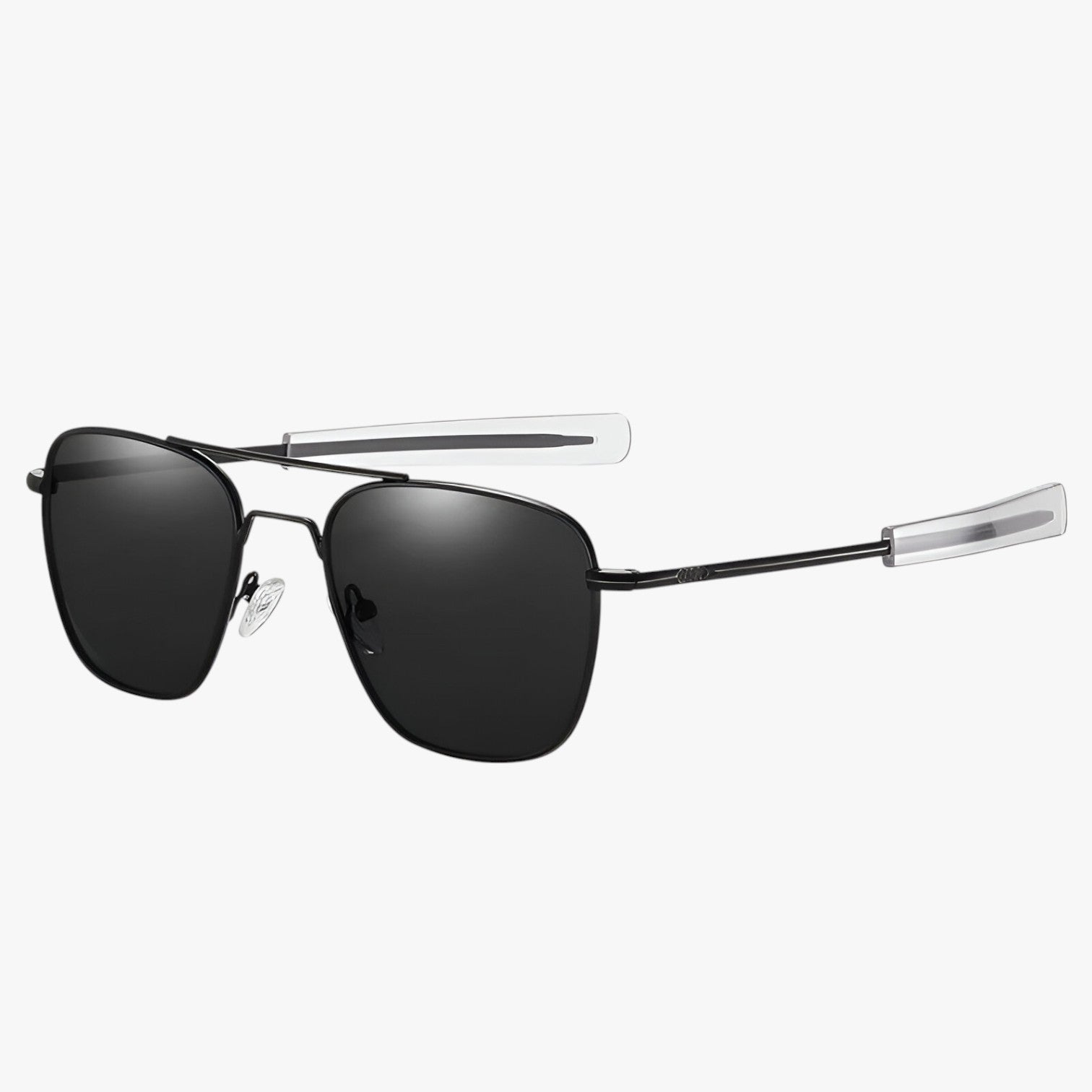 Max | Vintage solbriller i let metal - Sort Sort Polariseret - men's fashion - {{ product_tags }