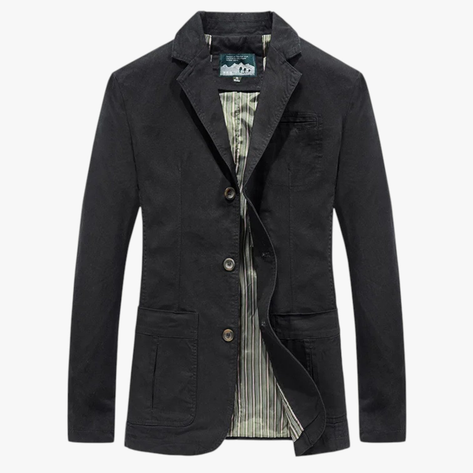 Ricardo | Bomberjakke i bomuld til mænd - Alsidig elegance til foråret og efteråret - - Ricardo | Bomberjakke i bomuld til mænd - Alsidig elegance til foråret og efteråret - €25 - {{ product_tags }