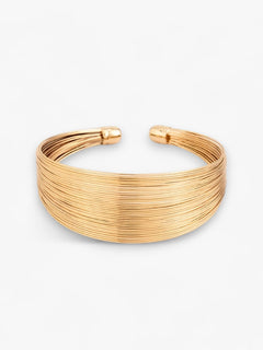 Hana | Multi-lags Vintage Guld Cuff Armbånd – Justerbart Armbånd til Kvinder