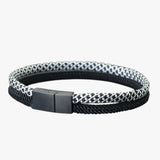 Devin | Bicolor Paracord Bracelet with Magnetic Clasp