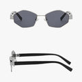 David | Polygonale Solbriller UV400 – Unisex Stil og Beskyttelse til Udendørs Sport