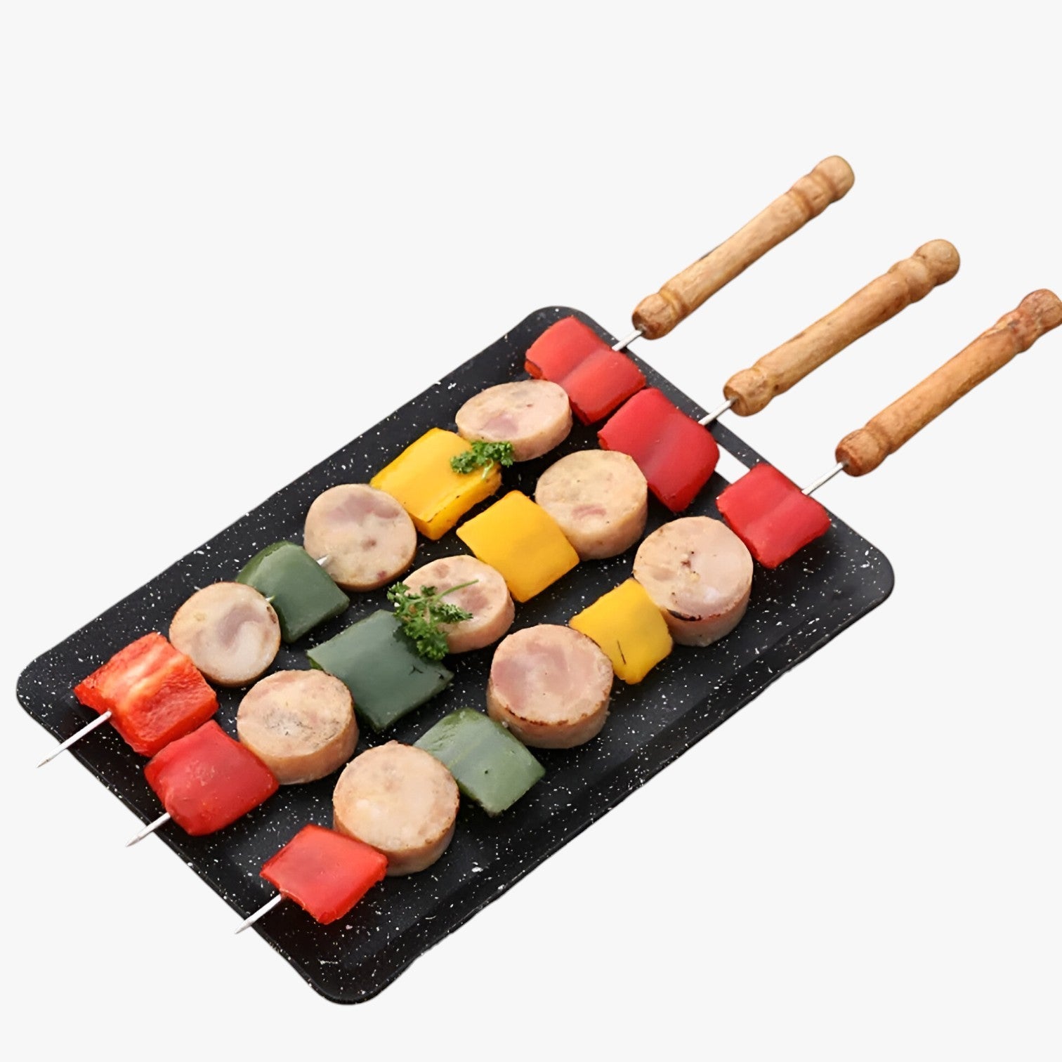 Lenart | Bærbar Mini Grillpande - Non-stick belægning & Perfekt til BBQ - - house & garden - {{ product_tags }