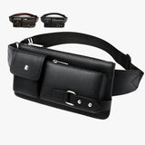 Azriel | Multifunctional Leather Belt Bag