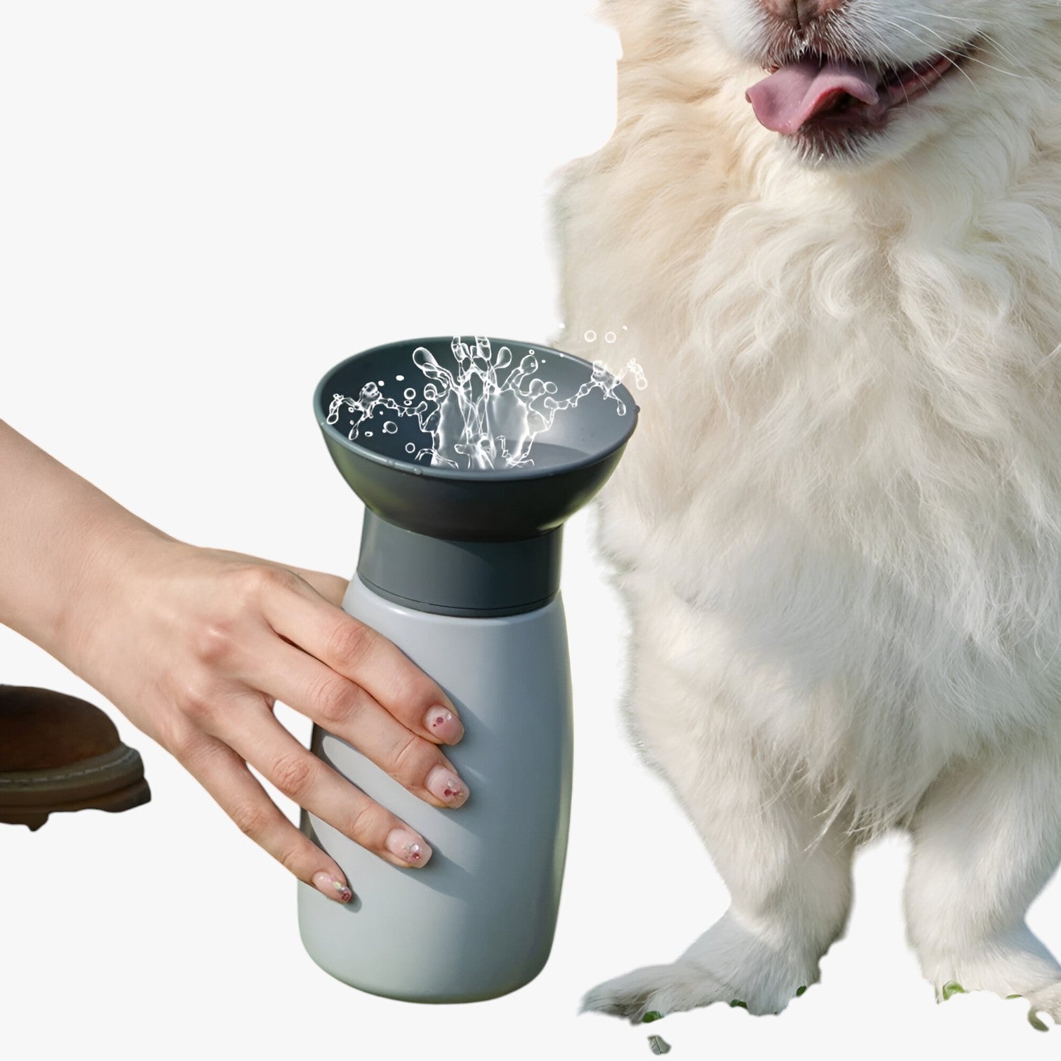 Theo | Bærbar Hund og Kat Vandflaske Udendørs Vanddispensers - - other - {{ product_tags }