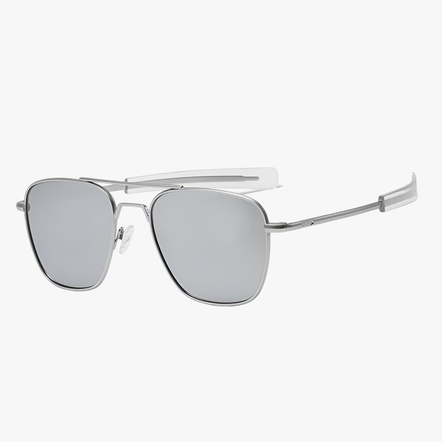 Max | Vintage solbriller i let metal - Sølv Sølv Polariseret - men's fashion - {{ product_tags }