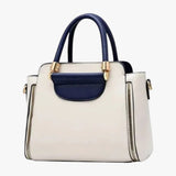 Elisabeth | Chic Contrast Handbag - Stylish & Professional for Work