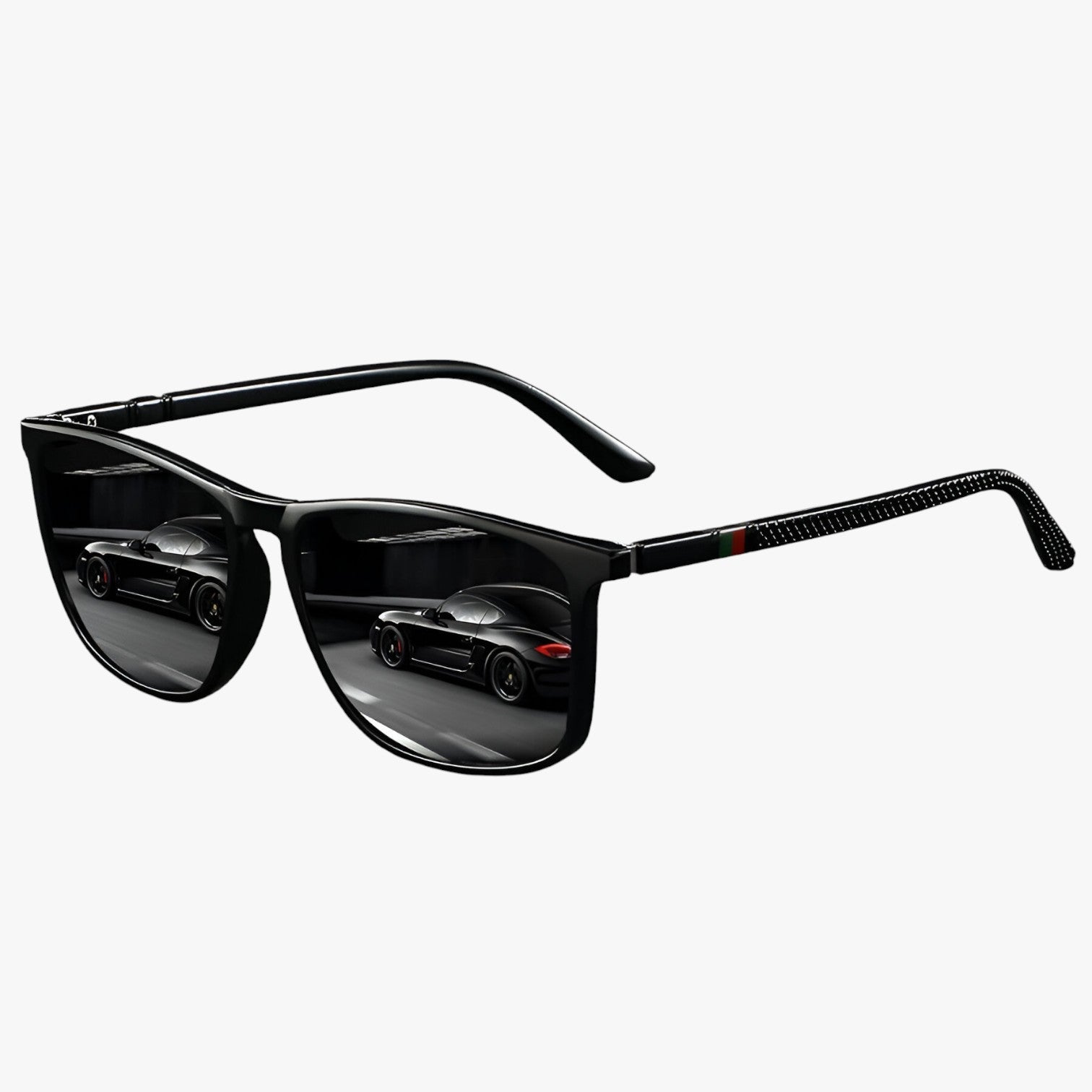 Jasper | Vintage stribede polariserede solbriller - - men's fashion - {{ product_tags }