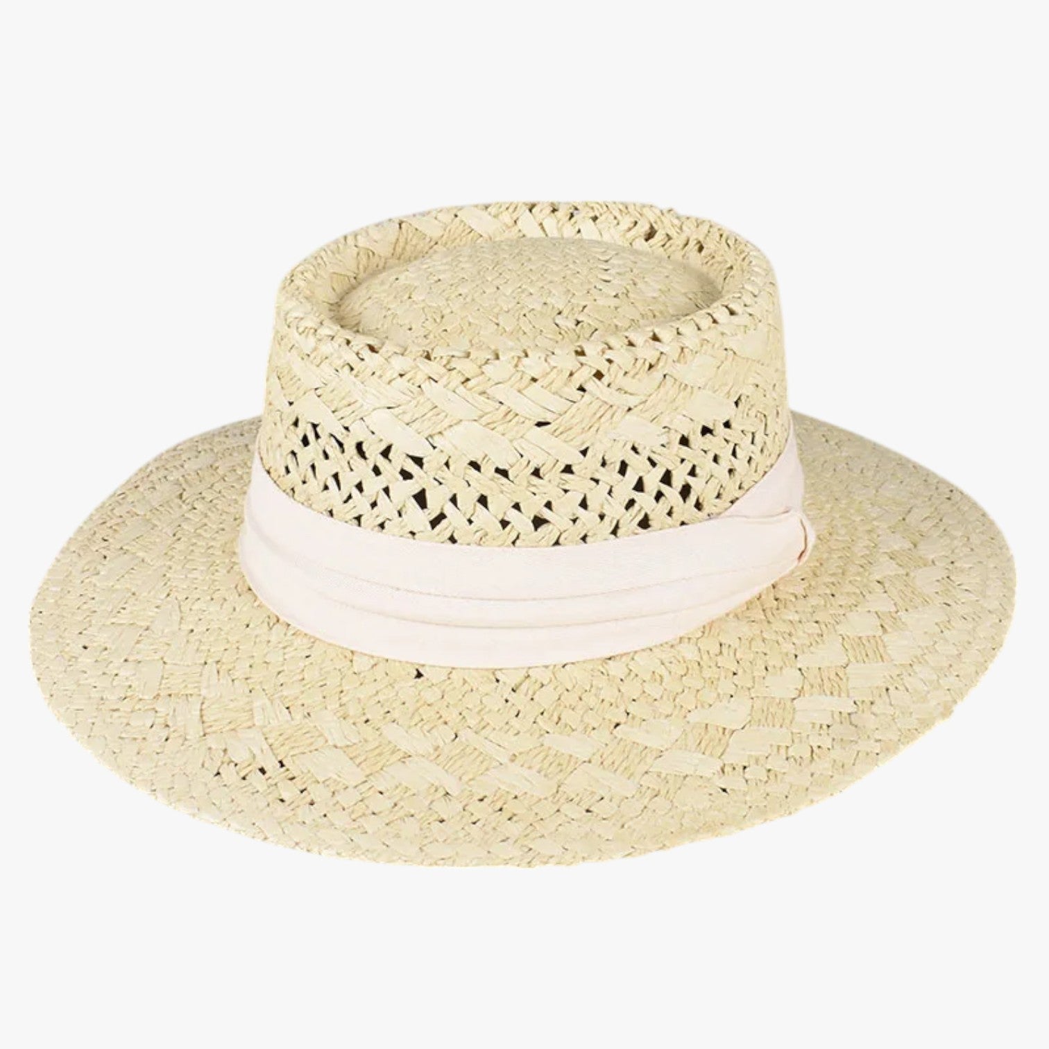 Edith | Sommerhat med bred skygge - Beige -Beige Ca. 56-58cm - Edith | Sommerhat med bred skygge - €25 - {{ product_tags }