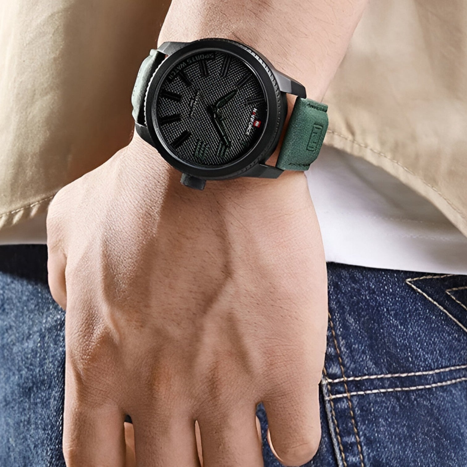 Asher | Elegant og vandtæt sportur til mænd - - watches - {{ product_tags }