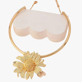 Valeria | Necklace with Sunflower Pendant