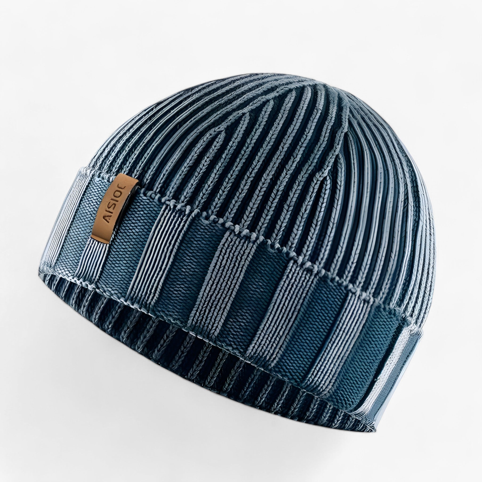 Wanwan | Katoffel Vintage Vasket Strikket Beanie Hue - Perfekt til Vinter - Ko Blå KINA - winter - {{ product_tags }