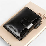 Clara | Women's Leather Wallet with RFID Blocking - Elegance and Security