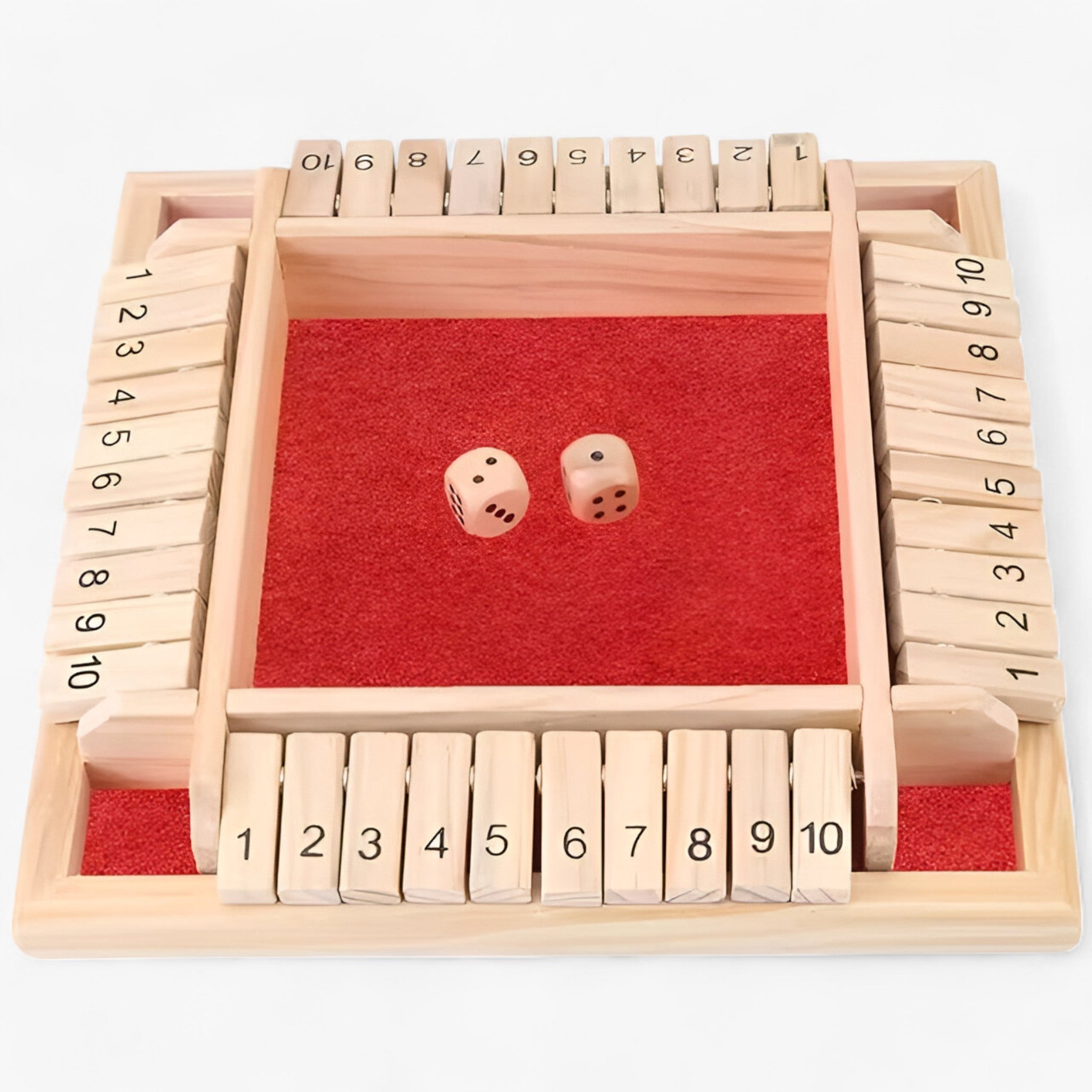 Milan | Farverigt Shut the Box Spil - - other - {{ product_tags }