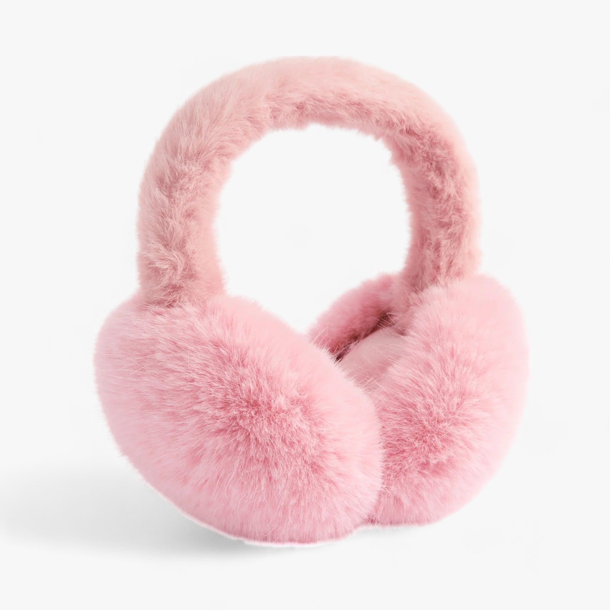 Aurora | Konstfleece-Ørevarmere - Hyggelig vintervarme - Rosa Langt Hår - winter - {{ product_tags }