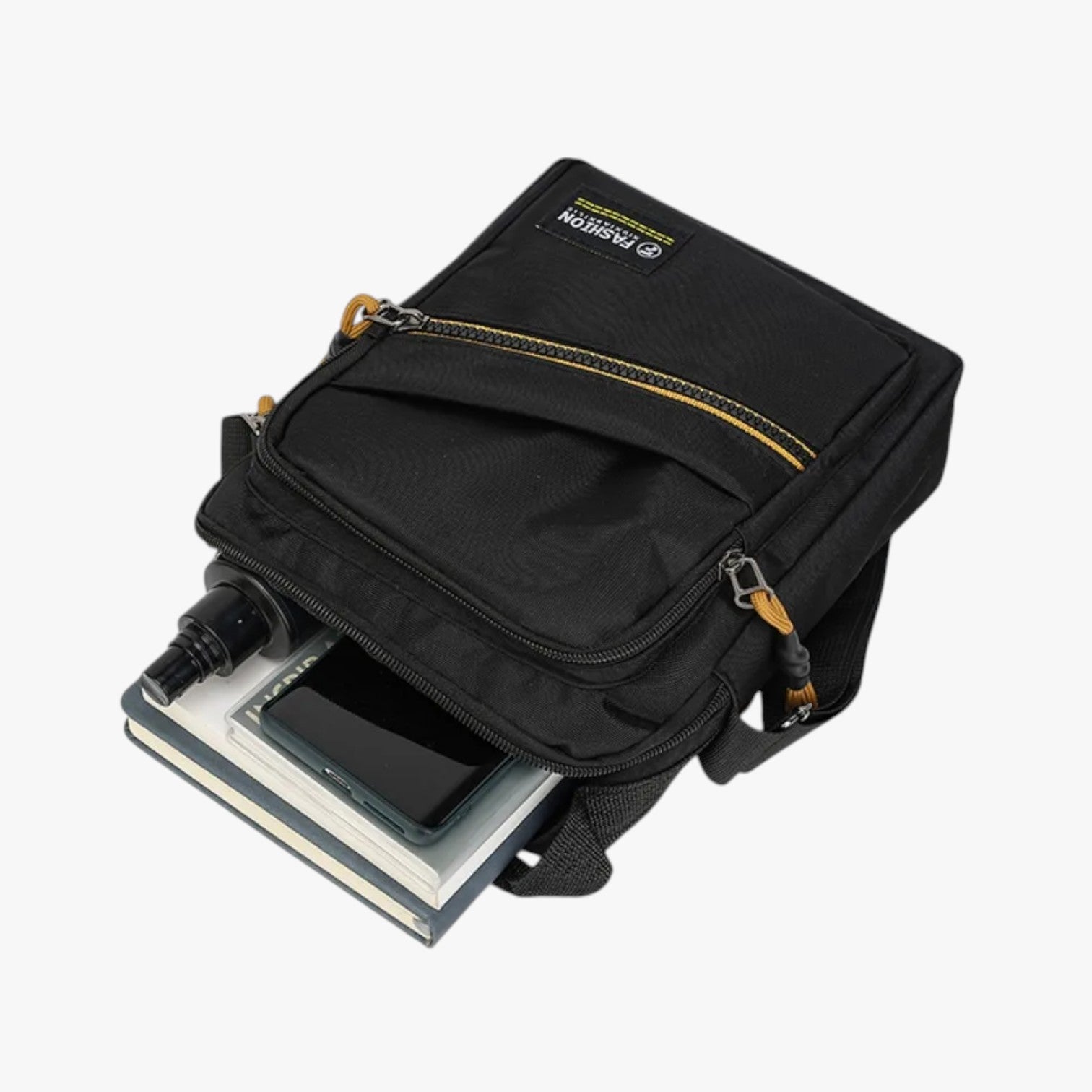 Zain | Rejseantifurto messenger-rygsæk til mænd - - bags - {{ product_tags }