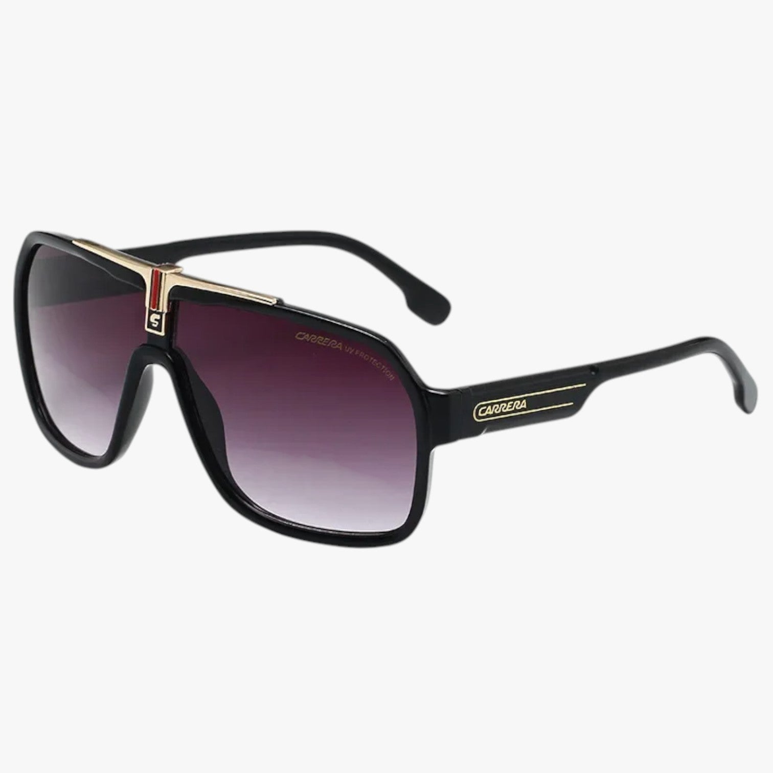 Jack | Unisex Navigator-solbriller - Sort - Jack | Unisex Navigator-solbriller - €25 - {{ product_tags }