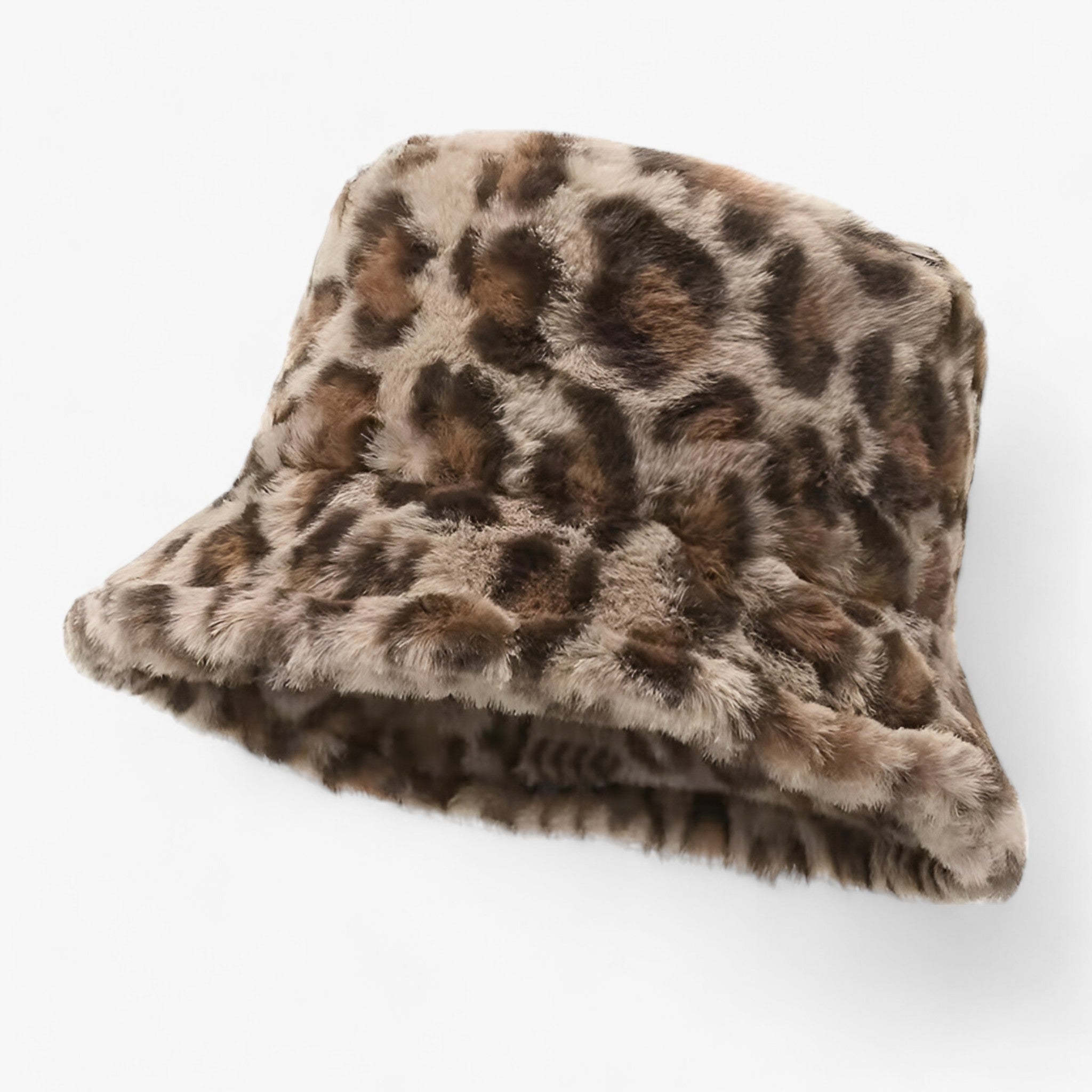 Livia | Varme fiskesko med leopardprint - trendy og behagelige - khaki - women's fashion - {{ product_tags }