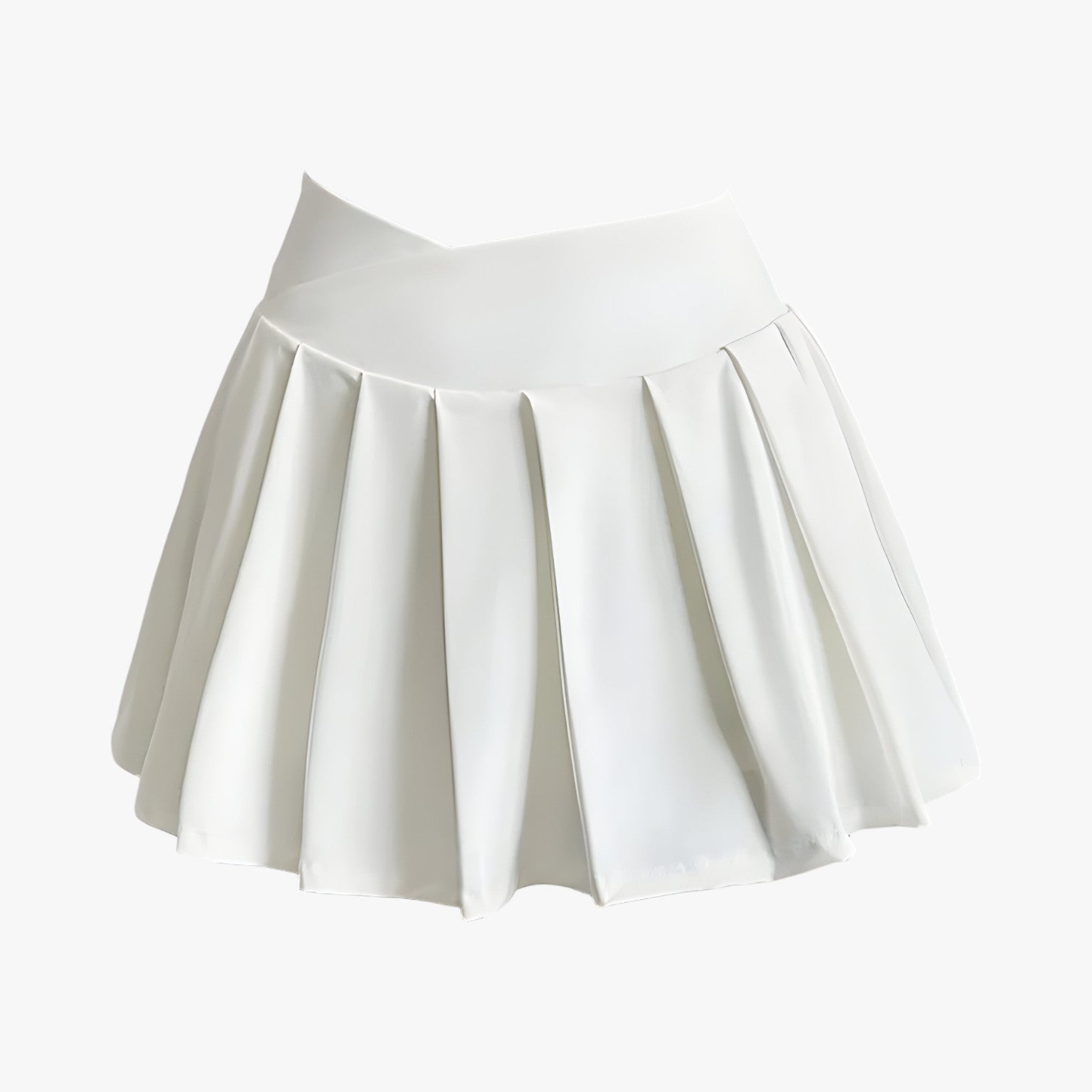 Luna | Højtaljet plisseret sportsskørt med indbyggede shorts - - Luna | Højtaljet plisseret sportsskørt med indbyggede shorts - €25 - {{ product_tags }
