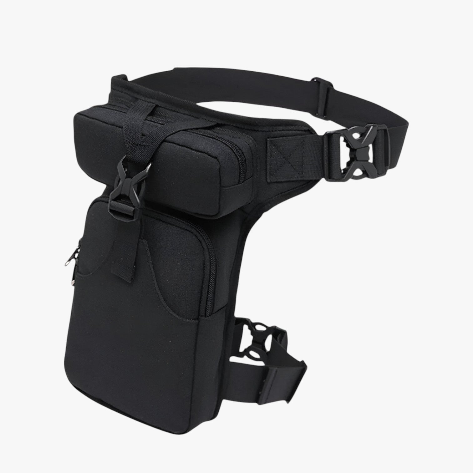Benedict | Borsa Vita Alsidig til Motorcykler og Cykling med Justerbare Remme - sort - bags - {{ product_tags }
