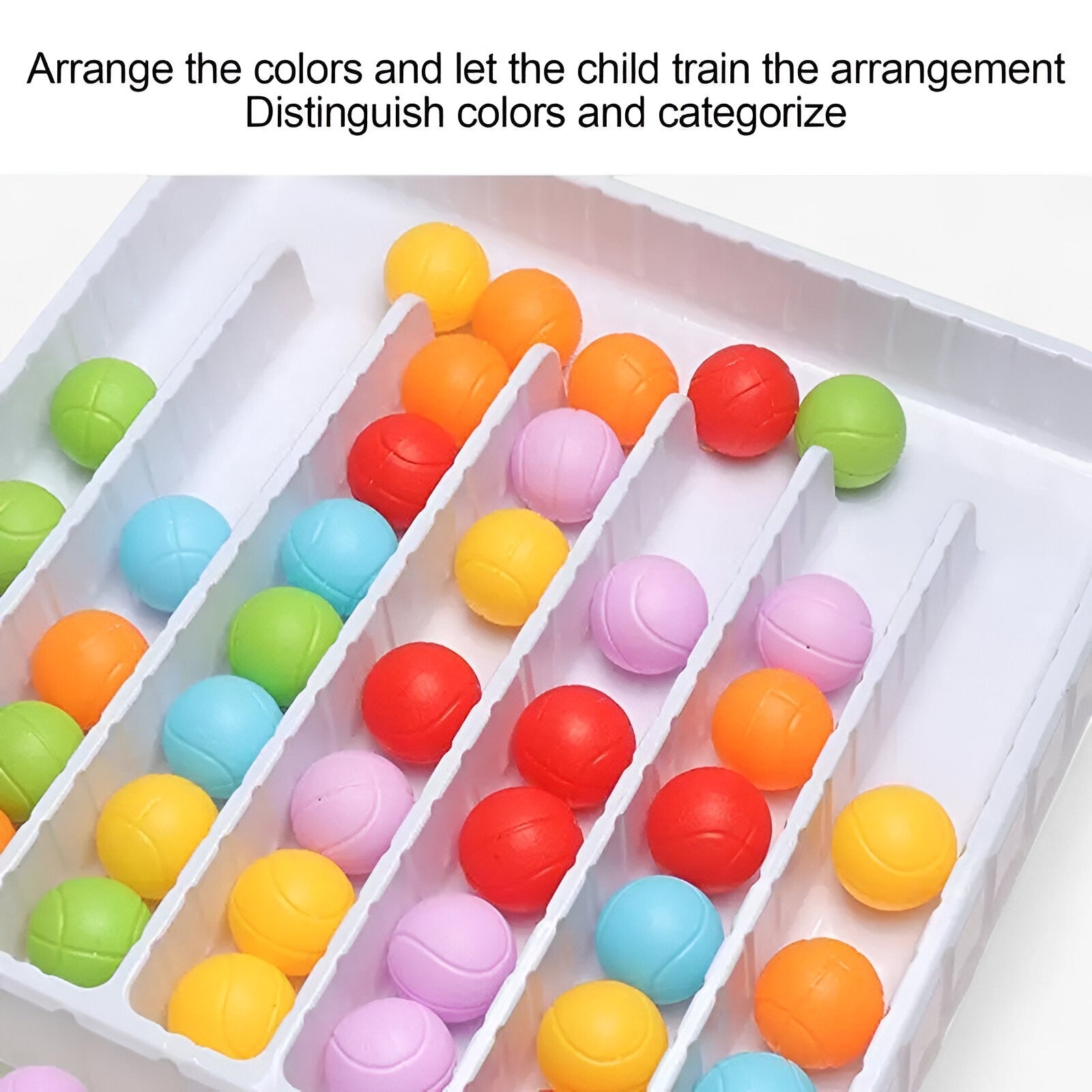 Jeff | Farvesorteringsbold og sanseleg - - baby - {{ product_tags }