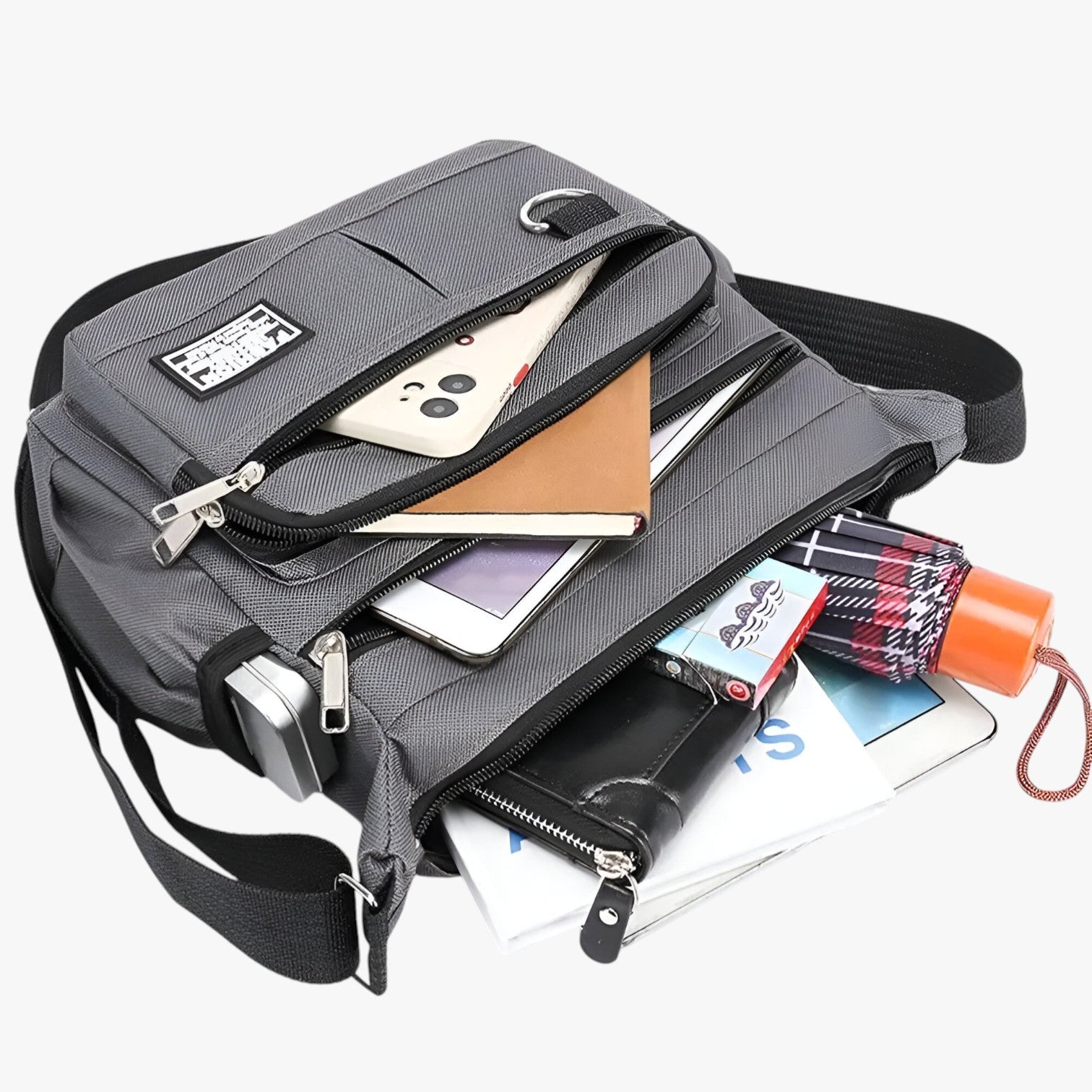 George | Rummelig og holdbar arbejdstaske - - bags - {{ product_tags }