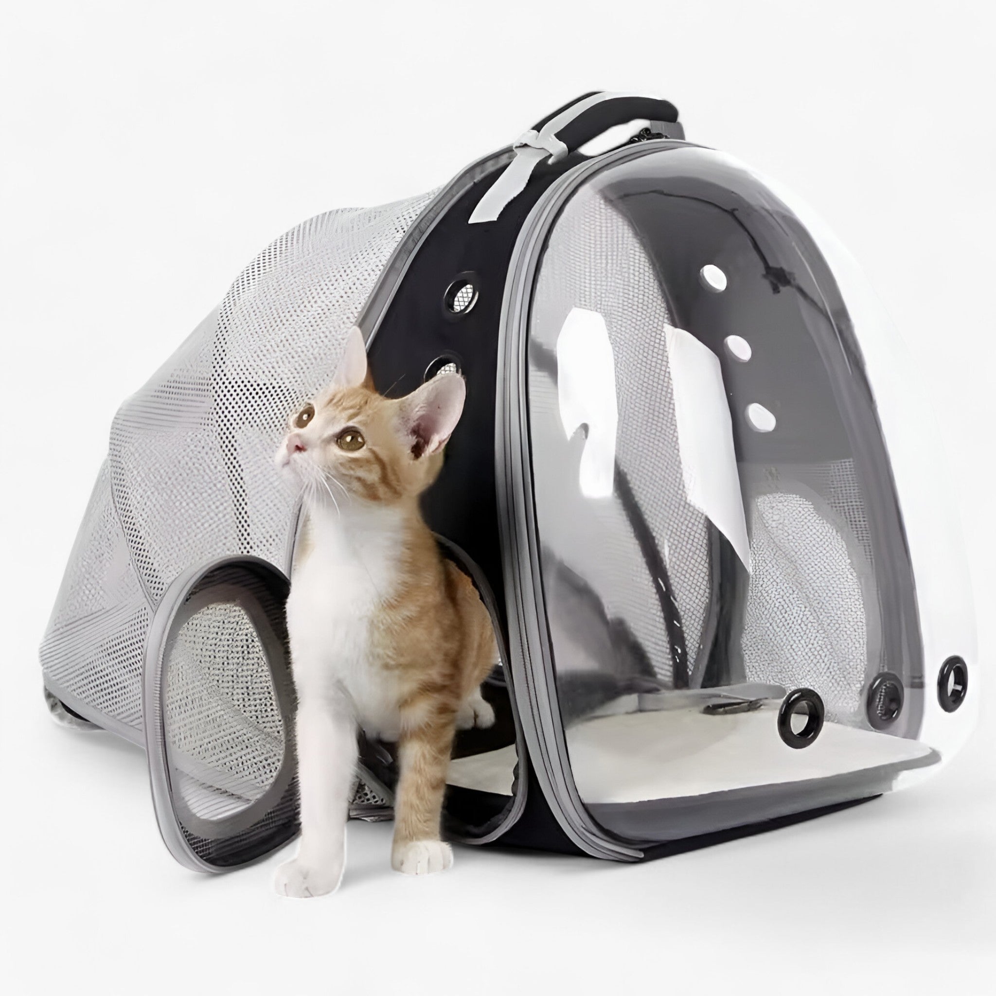 Luna | Rummelig Astronaut-kattenrygsæk med Boblevindue - - other - {{ product_tags }