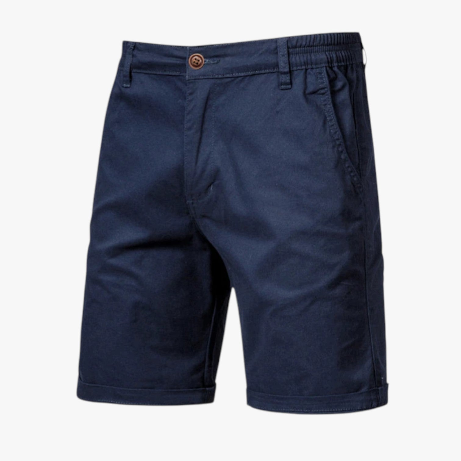 Grant | Herreshorts i stretchbomuld: premium komfort til afslapning - Mørk Marineblå - Grant | Herreshorts i stretchbomuld: premium komfort til afslapning - €25 - {{ product_tags }