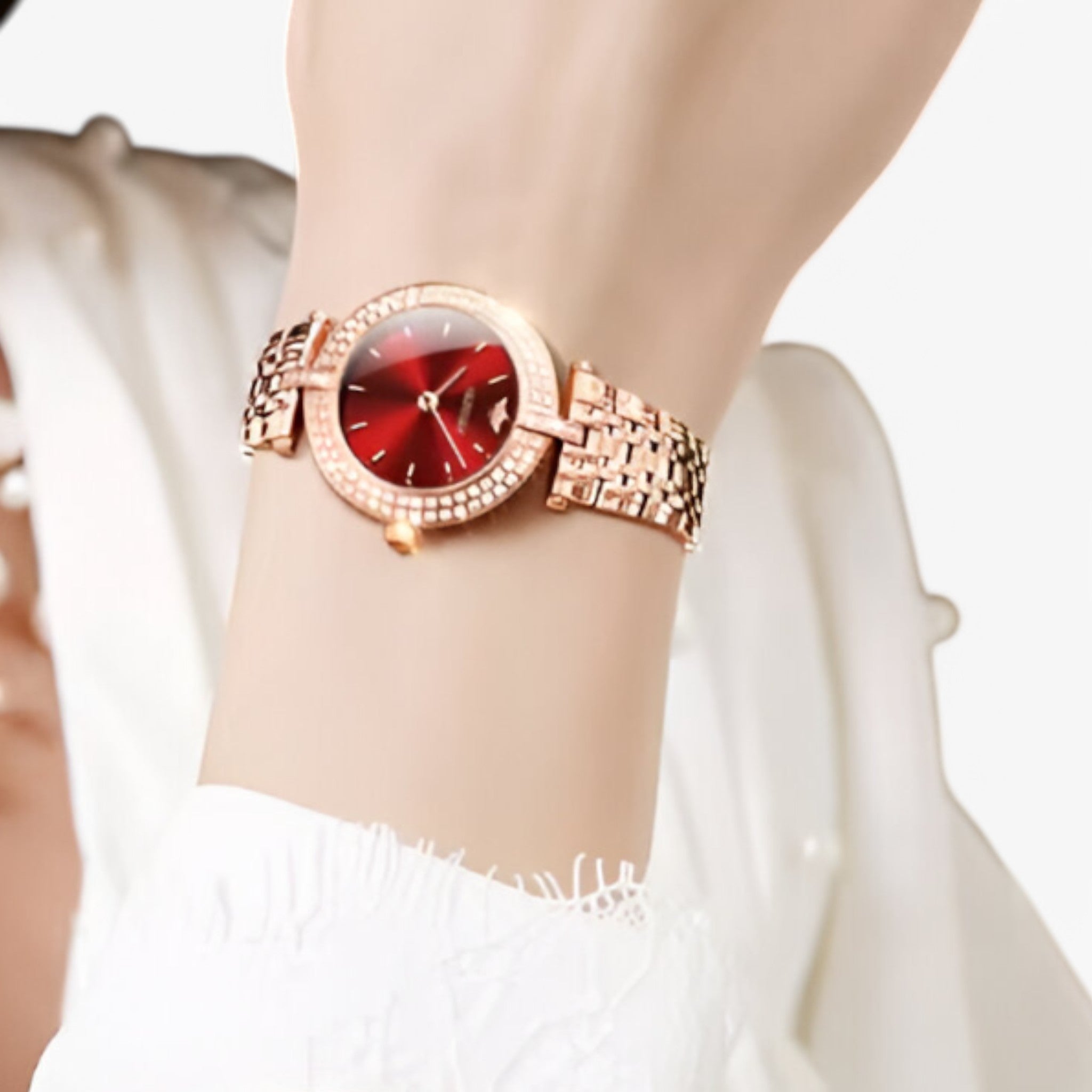 Noelle | Elegant schweizisk dameur med diamantdetaljer - - watches - {{ product_tags }