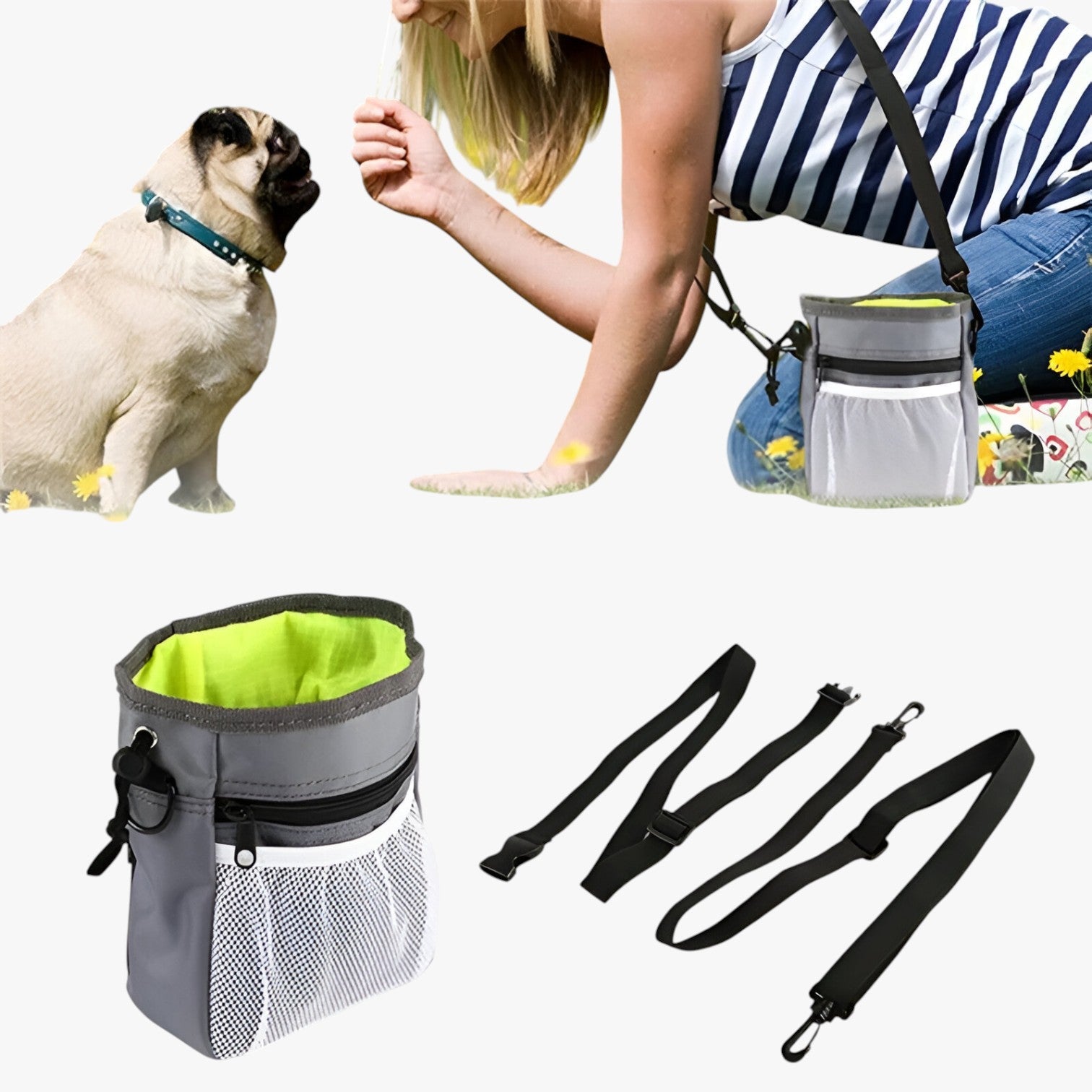 Vincent | Multifunktionel hundetaske til gåture og træning - - bags - {{ product_tags }